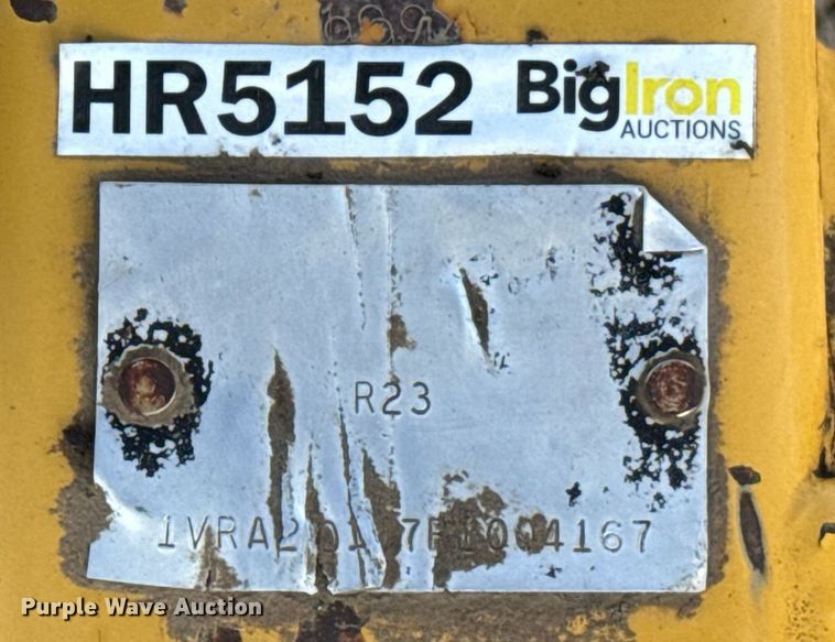 image for item DX3827 2015 Vermeer R23 hay rake