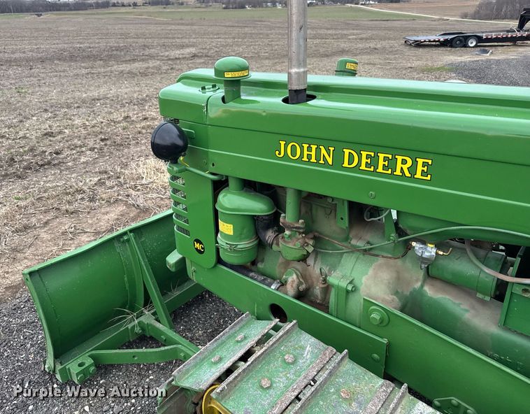 image for item DX3870 1950 John Deere MC tractor