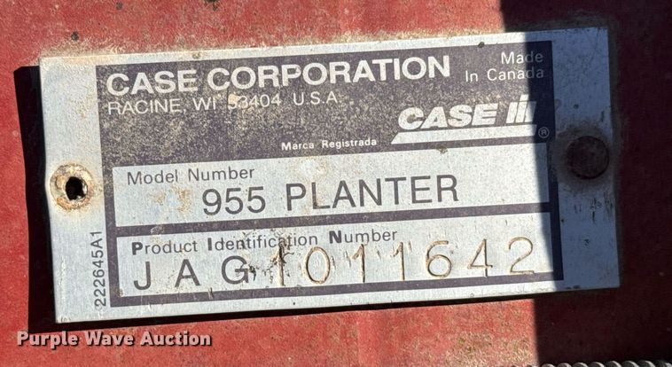 image for item DX3898 Case IH 955 planter