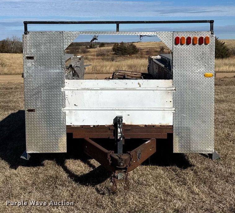 image for item DX3899 Shop built service body trailer