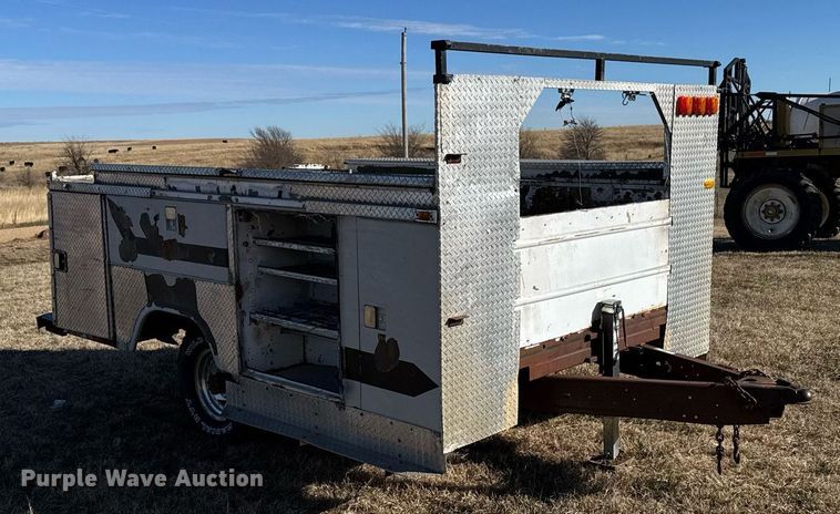 image for item DX3899 Shop built service body trailer