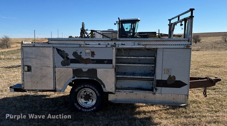 image for item DX3899 Shop built service body trailer