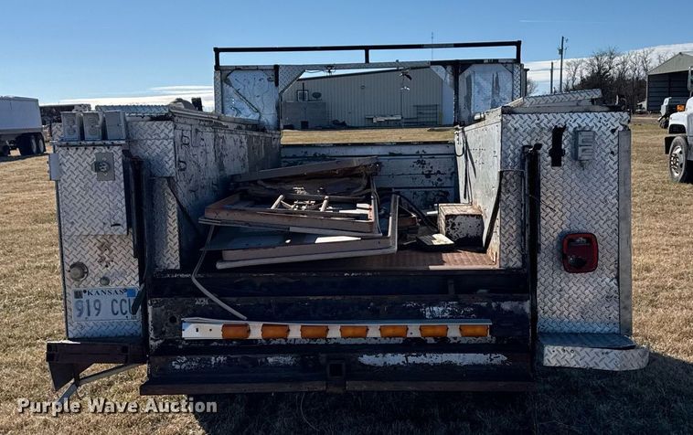 image for item DX3899 Shop built service body trailer