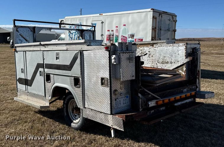 image for item DX3899 Shop built service body trailer