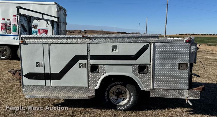 image for item DX3899 Shop built service body trailer