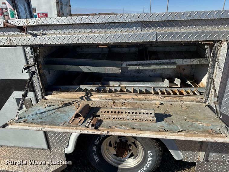 image for item DX3899 Shop built service body trailer