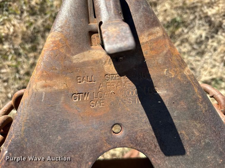 image for item DX3899 Shop built service body trailer