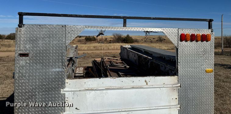 image for item DX3899 Shop built service body trailer