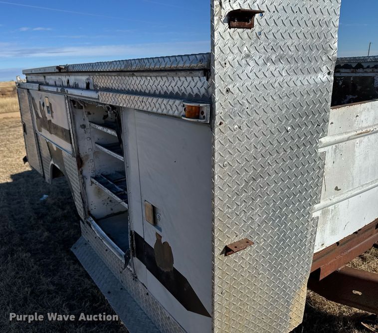 image for item DX3899 Shop built service body trailer