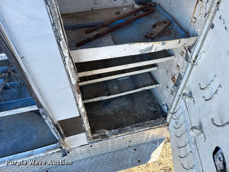 image for item DX3899 Shop built service body trailer