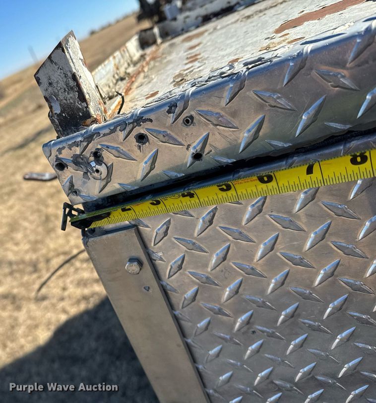 image for item DX3899 Shop built service body trailer