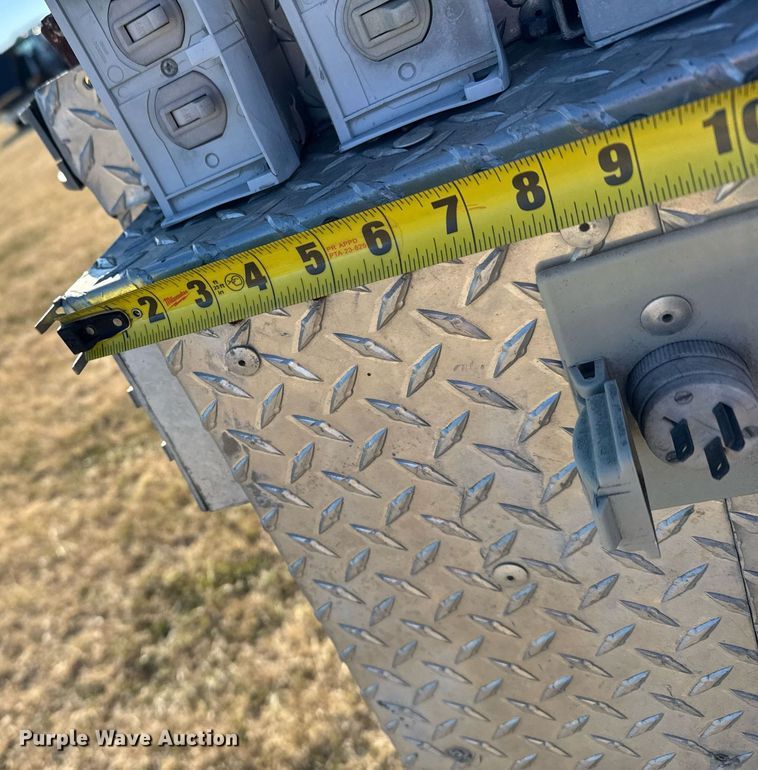 image for item DX3899 Shop built service body trailer