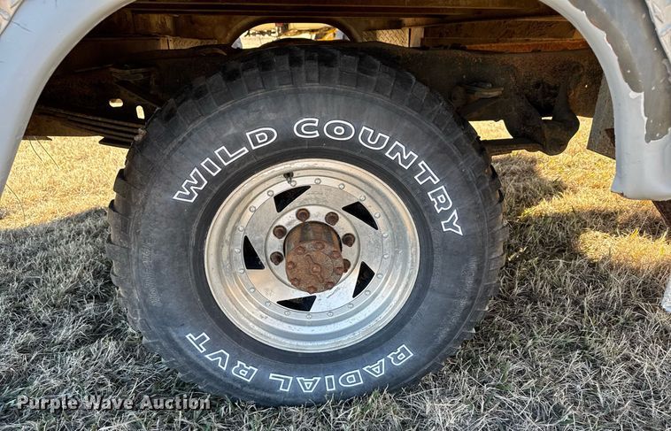 image for item DX3899 Shop built service body trailer