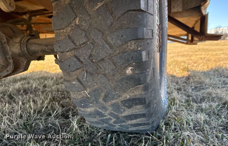 image for item DX3899 Shop built service body trailer