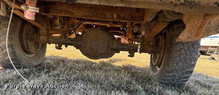 image for item DX3899 Shop built service body trailer