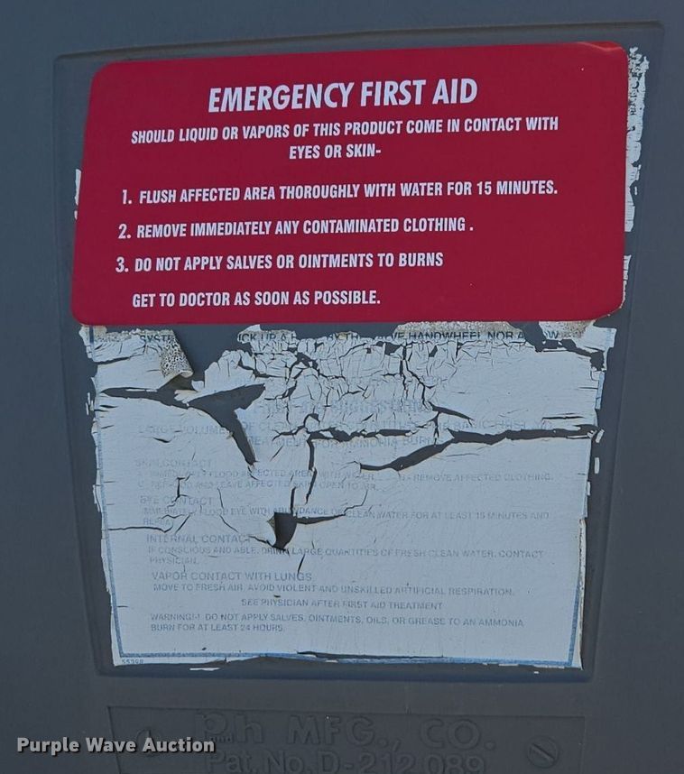 image for item EE7960 NH3 tank trailer