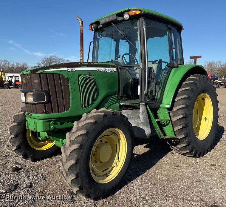 image for item EG2337 John Deere 6415 MFWD tractor