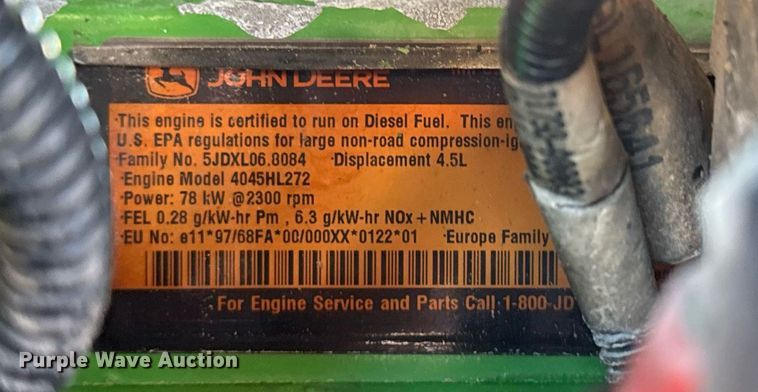 image for item EG2337 John Deere 6415 MFWD tractor