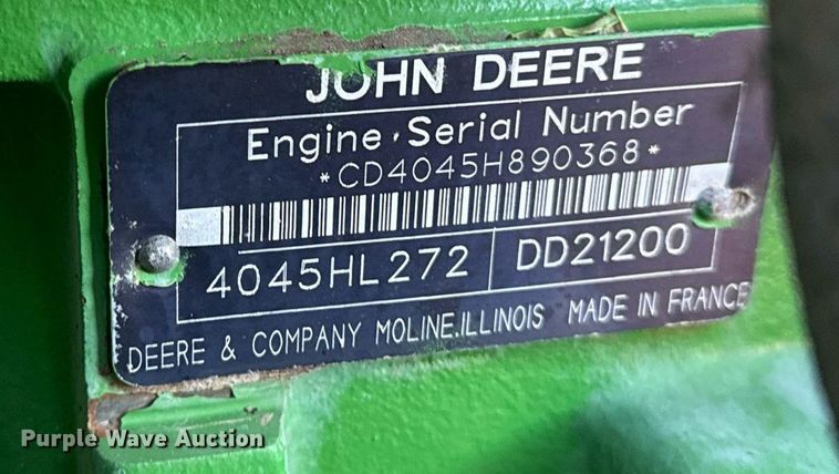 image for item EG2337 John Deere 6415 MFWD tractor