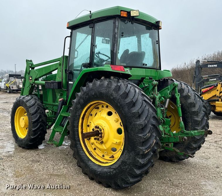 image for item EG6994 1997 John Deere 7410 MFWD tractor