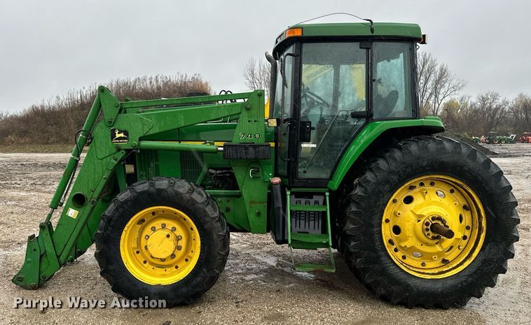 image for item EG6994 1997 John Deere 7410 MFWD tractor