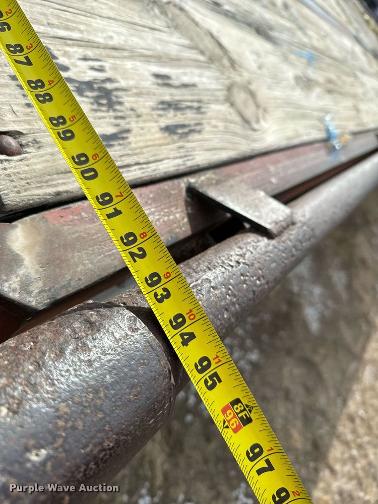 image for item EG9987 1972 Transcraft TH-40 flatbed trailer