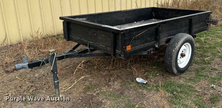 image for item EG9990 Shop built utility trailer