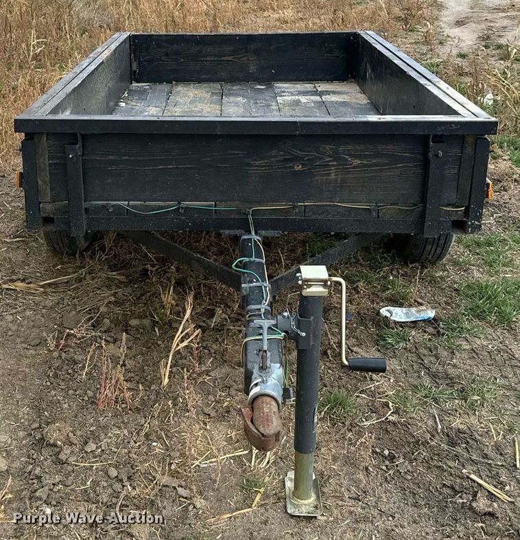 image for item EG9990 Shop built utility trailer