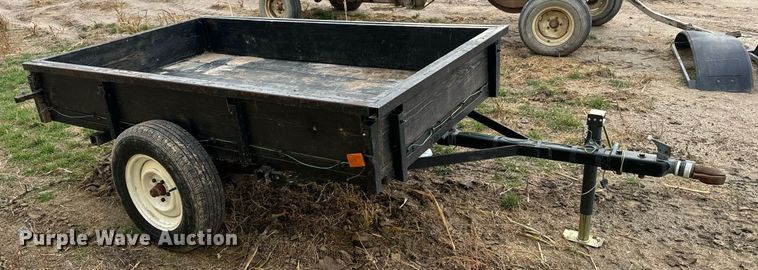 image for item EG9990 Shop built utility trailer