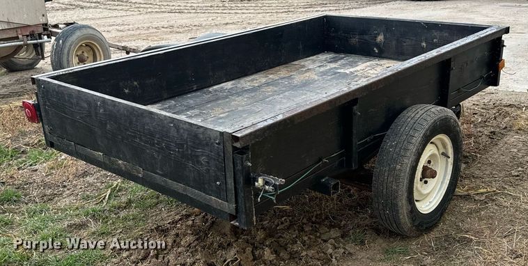 image for item EG9990 Shop built utility trailer
