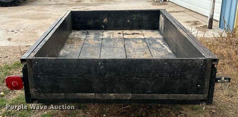 image for item EG9990 Shop built utility trailer