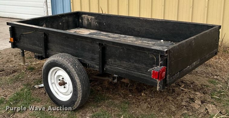 image for item EG9990 Shop built utility trailer