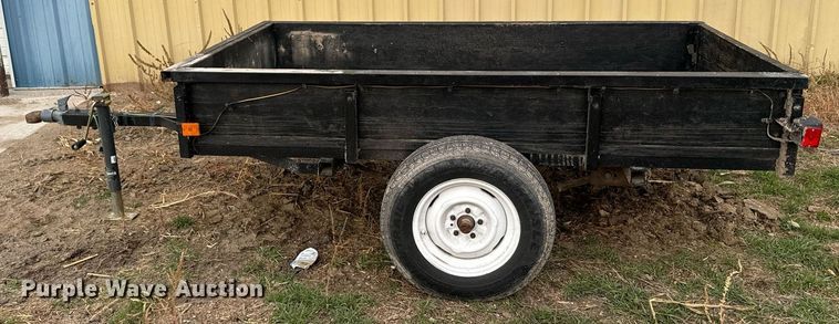 image for item EG9990 Shop built utility trailer