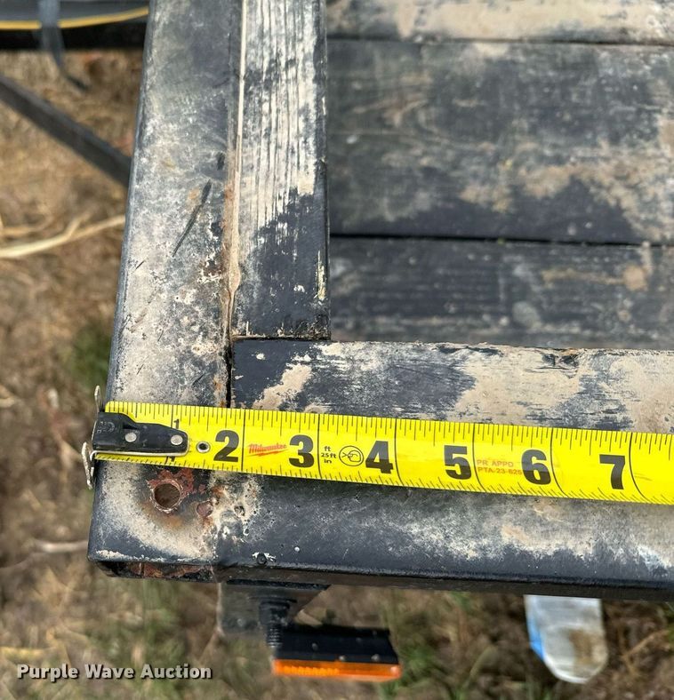 image for item EG9990 Shop built utility trailer