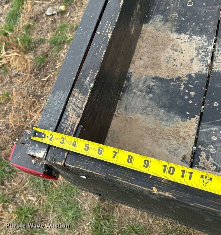 image for item EG9990 Shop built utility trailer