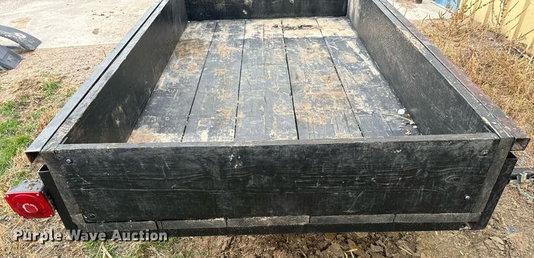 image for item EG9990 Shop built utility trailer