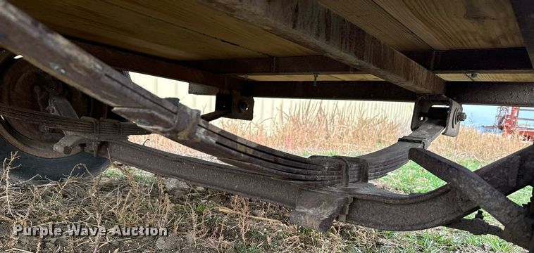 image for item EG9990 Shop built utility trailer