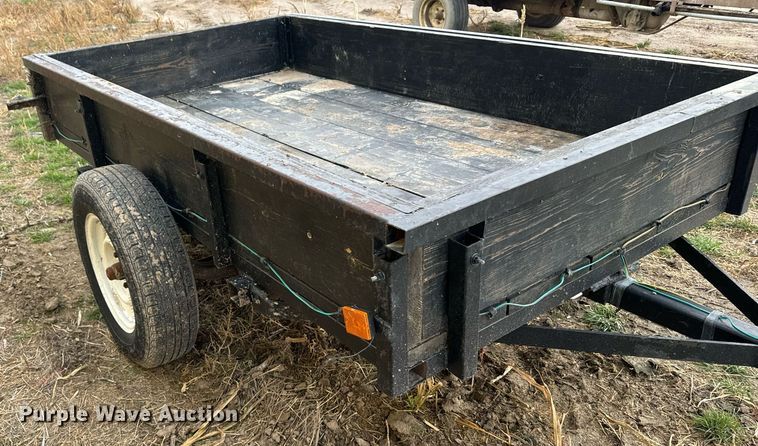 image for item EG9990 Shop built utility trailer