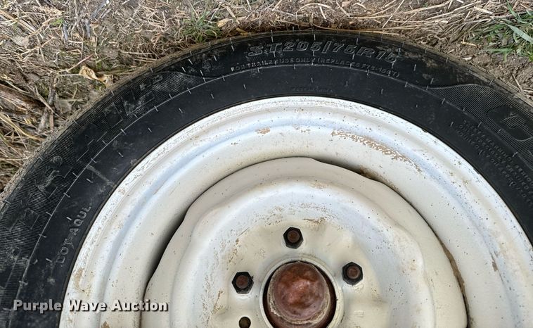 image for item EG9990 Shop built utility trailer