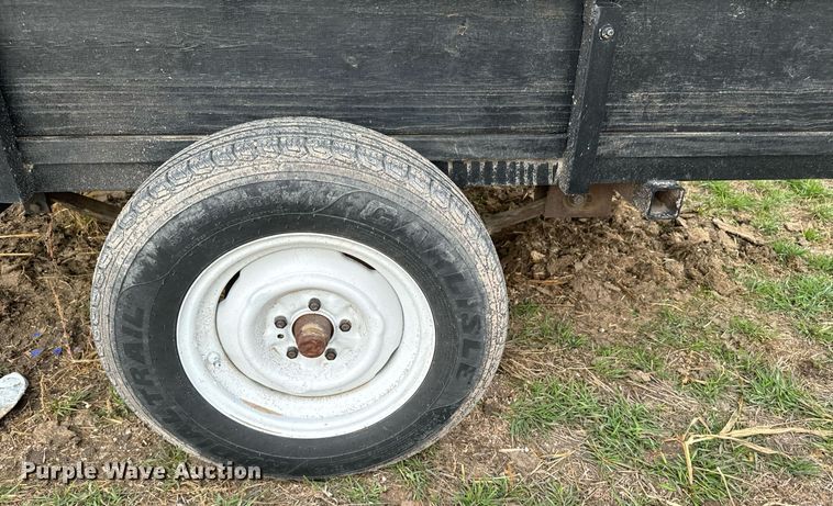 image for item EG9990 Shop built utility trailer