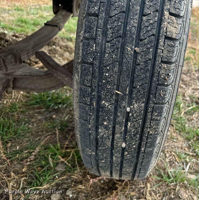 image for item EG9990 Shop built utility trailer