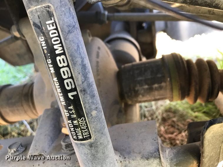 image for item EG9993 1998 Honda Forman S ATV