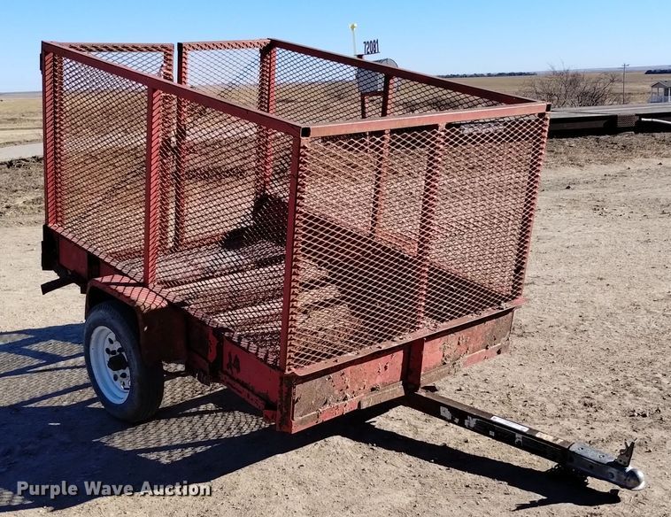 image for item EH0051 Shop built utility trailer