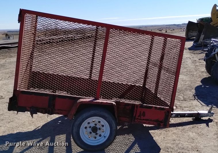 image for item EH0051 Shop built utility trailer