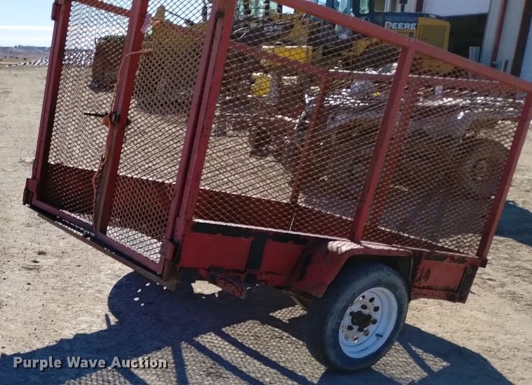 image for item EH0051 Shop built utility trailer