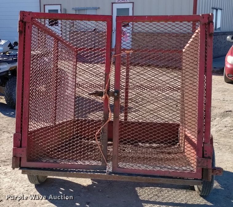 image for item EH0051 Shop built utility trailer