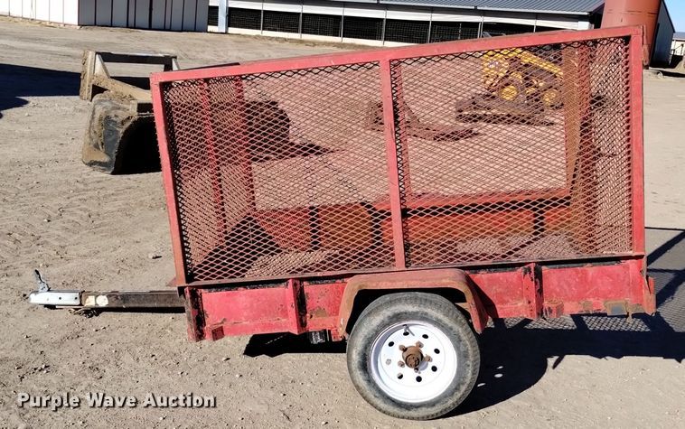 image for item EH0051 Shop built utility trailer