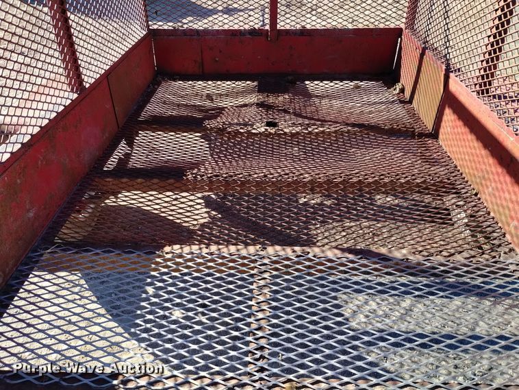 image for item EH0051 Shop built utility trailer