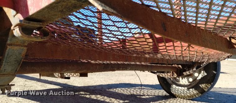 image for item EH0051 Shop built utility trailer