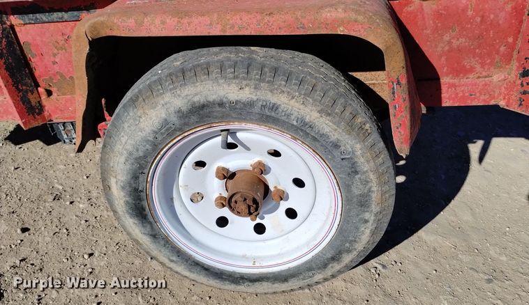 image for item EH0051 Shop built utility trailer